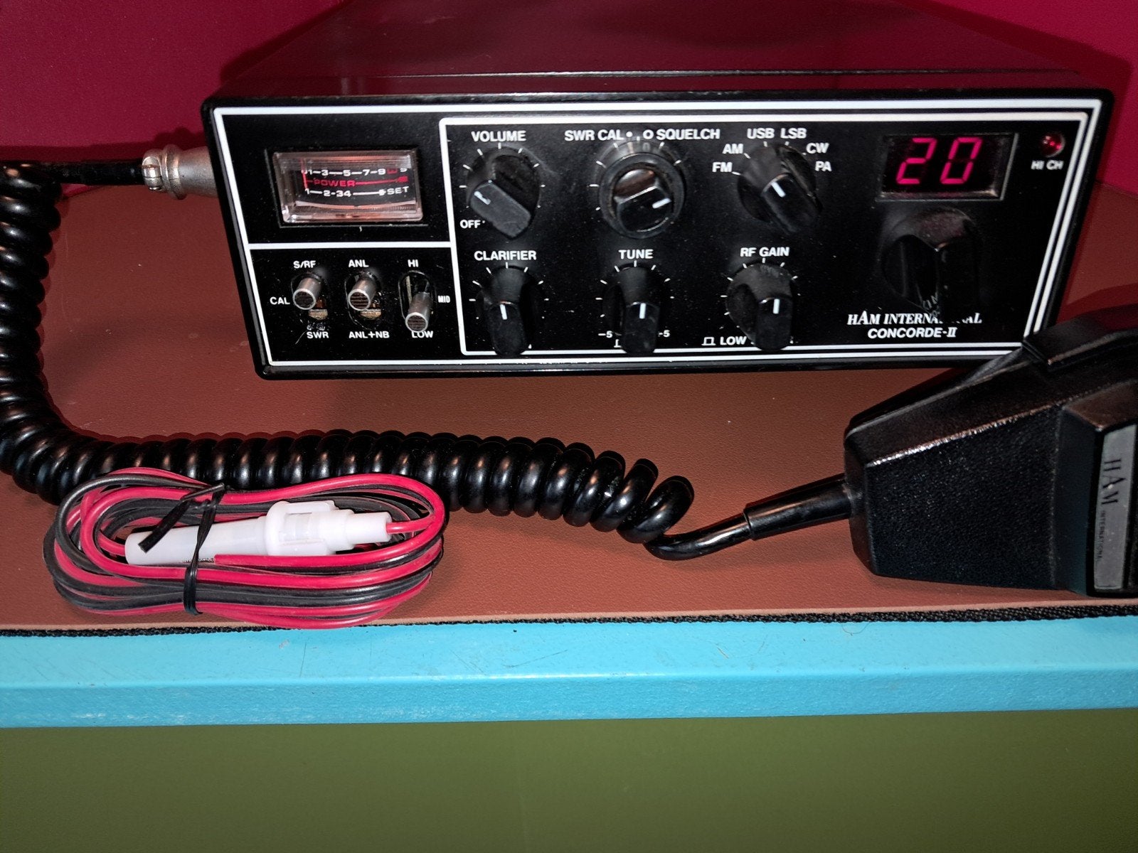 HAM INTERNATIONAL CONCORDE 2, Télécoms, Émetteurs & Récepteurs, Envoi
