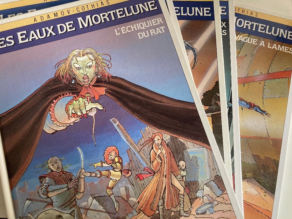 BD Les eaux de Mortelune (5 tomes), Livres, Plusieurs BD, Enlèvement, Utilisé