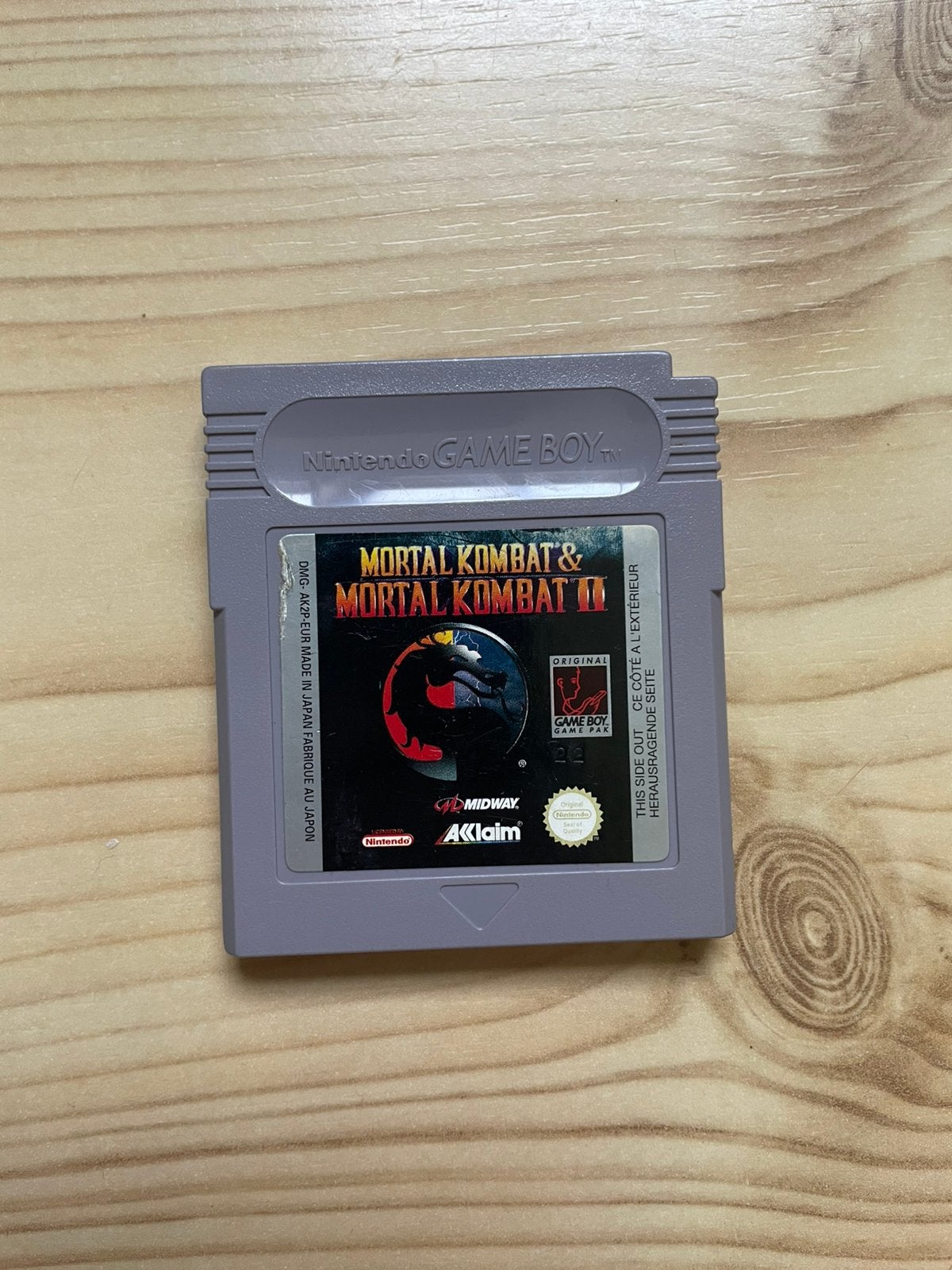 Mortal Kombat et Mortal Kombat II pour Nintendo Game Boy, Enlèvement ou Envoi, Comme neuf, Combat
