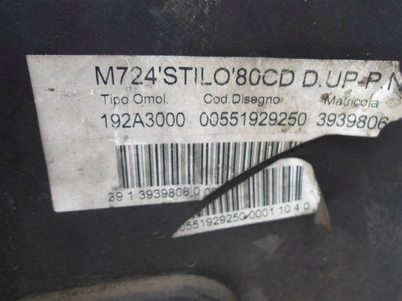 Moteur 192A3000 Complet FIAT STILO, Envoi, Utilisé, Daihatsu