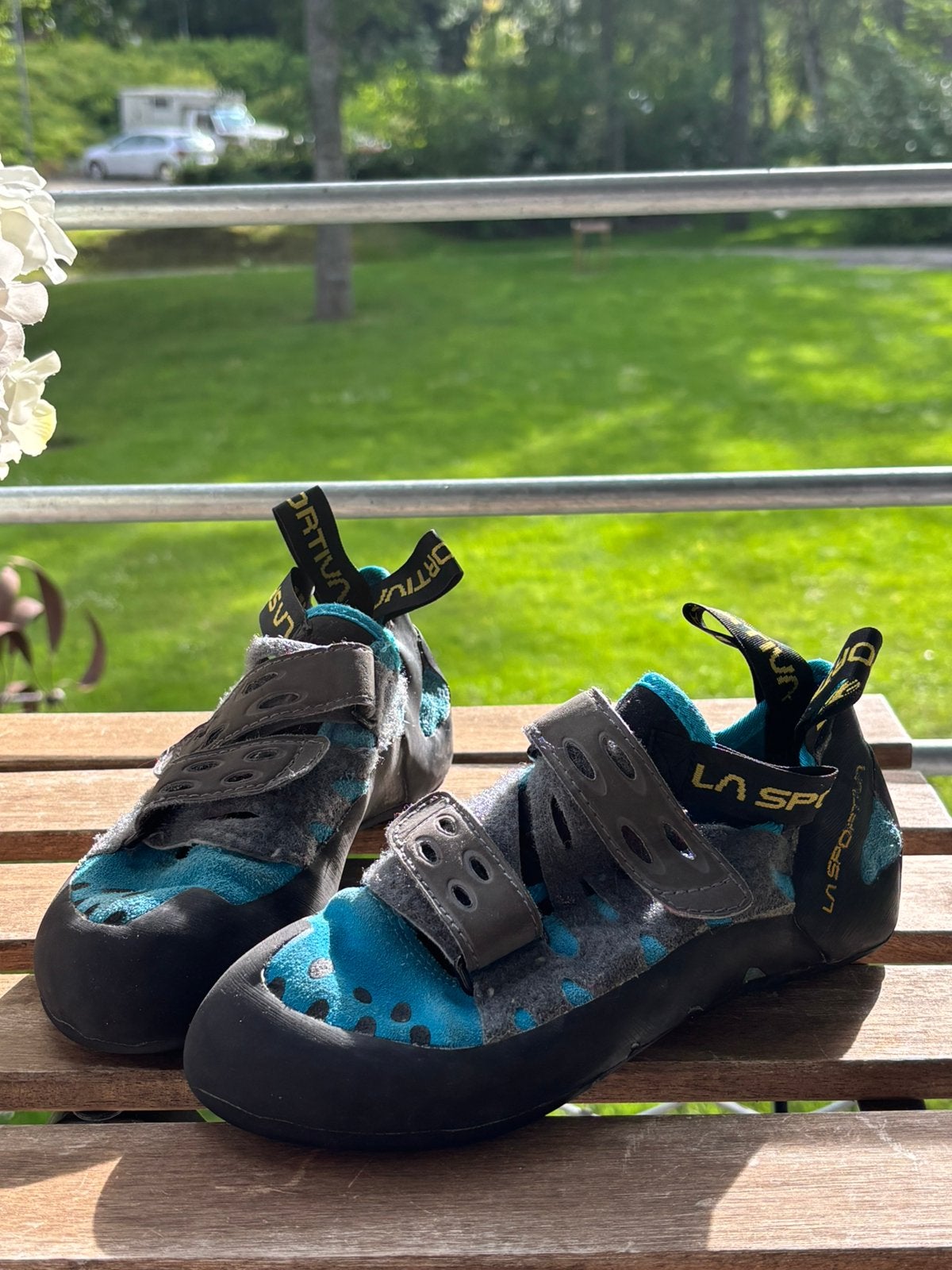 Chaussons d’escalade 36,5, Ophalen of Verzenden, Zo goed als nieuw, Schoenen