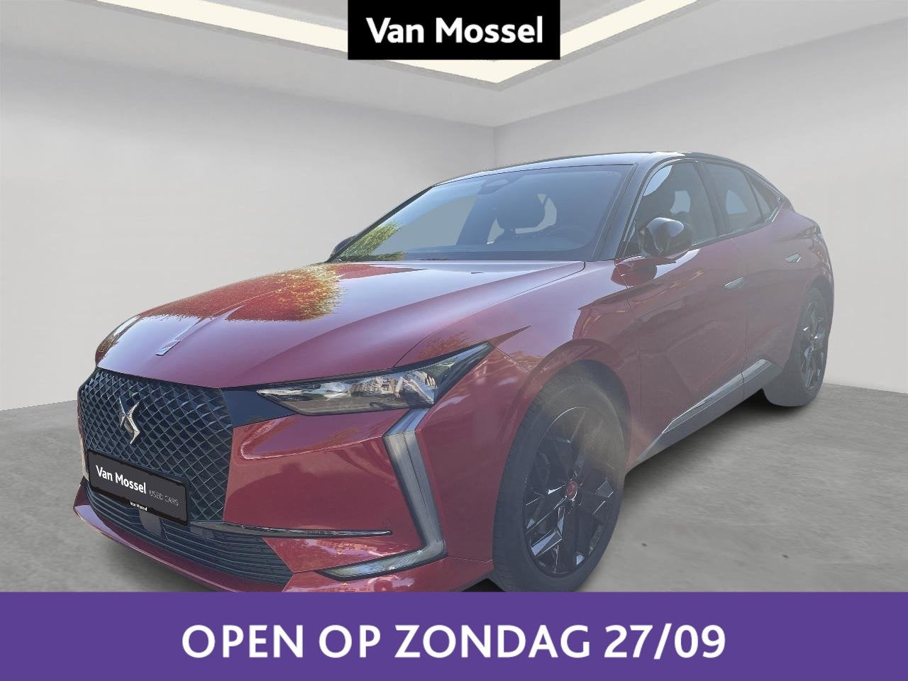 DS DS 4 PureTech 130 Automatic Performance Line, Auto's, Stof, Gebruikt, 1353 kg, Automatische klimaatregeling