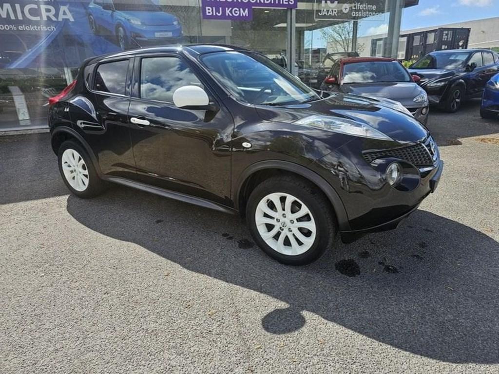 Nissan Juke 1.6 Tekna 4x2 + leder  44000 KM, Euro 5, 139 g/km, Zwart, Zwart