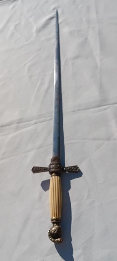 Zeldzame antieke degen vrijmetselaars ca 19e eeuw, Verzamelen, Ophalen of Verzenden, Landmacht, Zwaard of Sabel