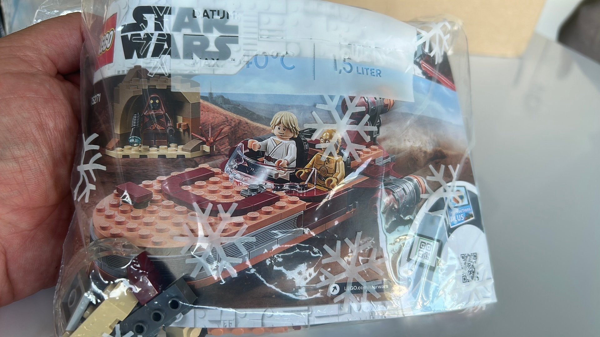 Lego 75271 Luke Skywalker’s Landspeeder, Ophalen of Verzenden, Zo goed als nieuw, Lego
