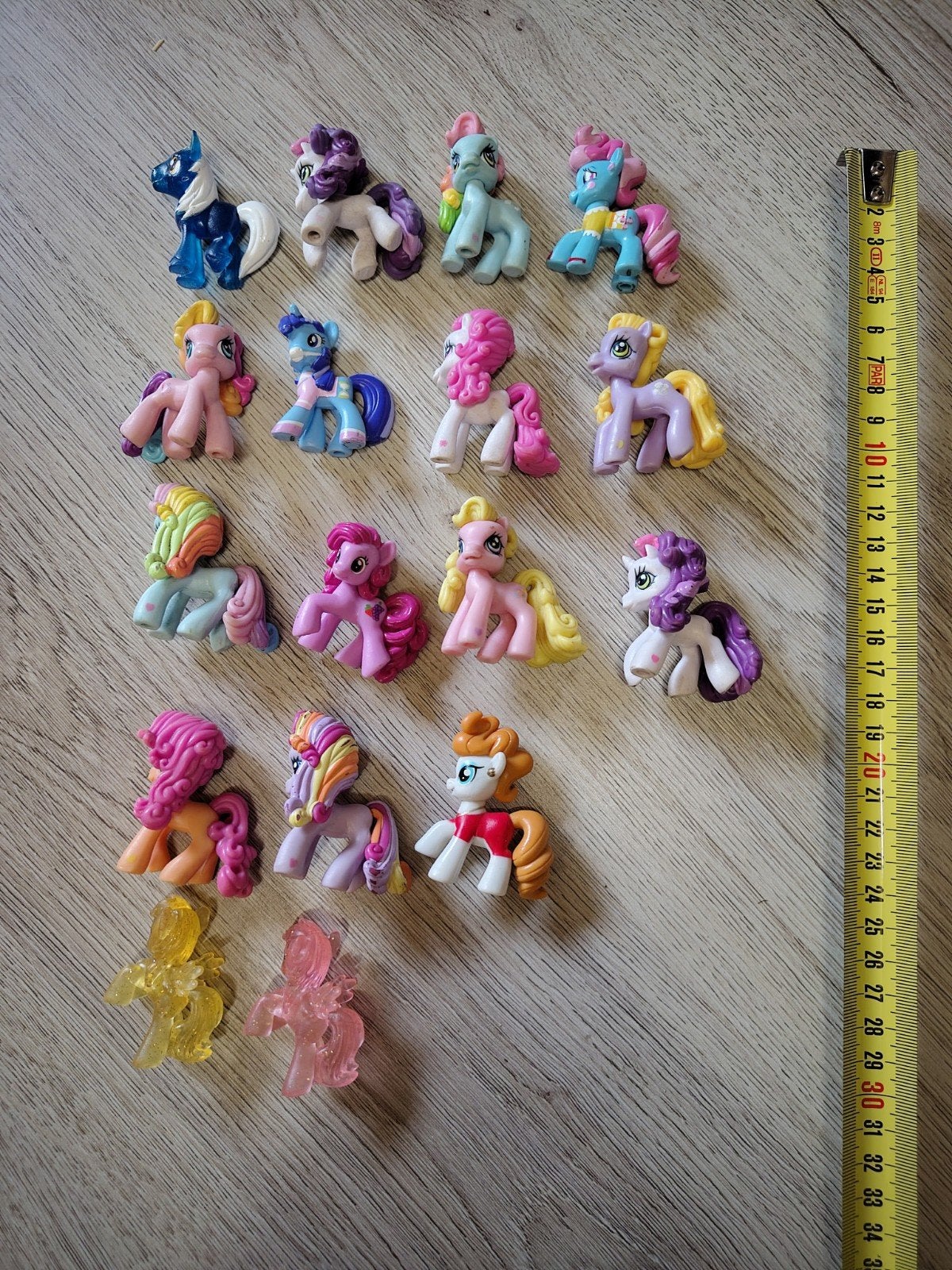 Ensemble de 17 mini-figurines Hasbro My Little Pony, Enlèvement ou Envoi, Utilisé