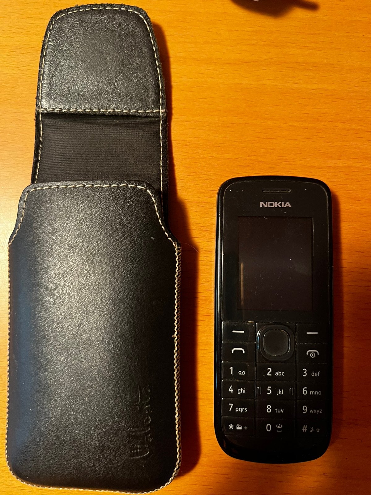 Nokia avec étui en cuir, Enlèvement, Comme neuf