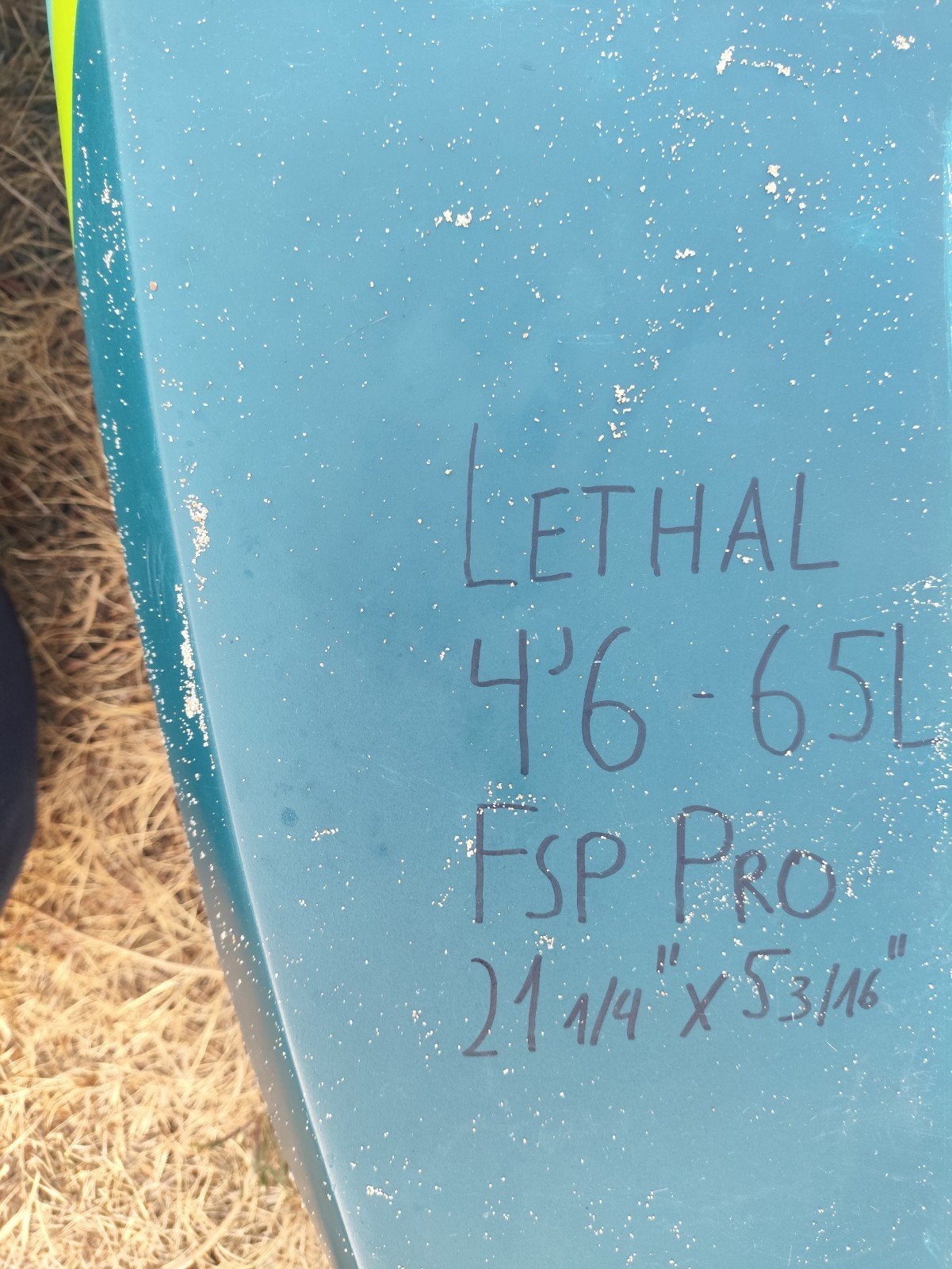 Gong Lethal 4'6 - 65L FSP Pro met draagtas, Watersport en Boten, Ophalen