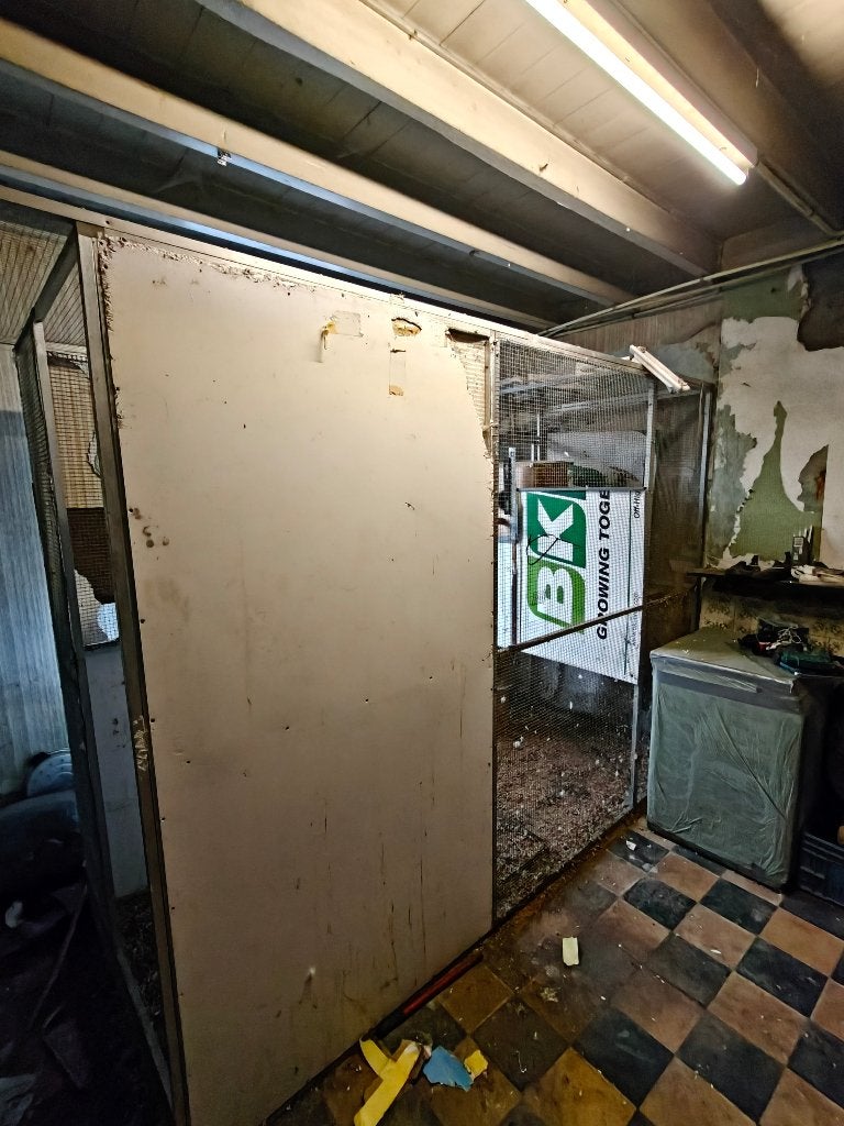 vogel volière, Ophalen of Verzenden, Gebruikt, Aluminium, Volière