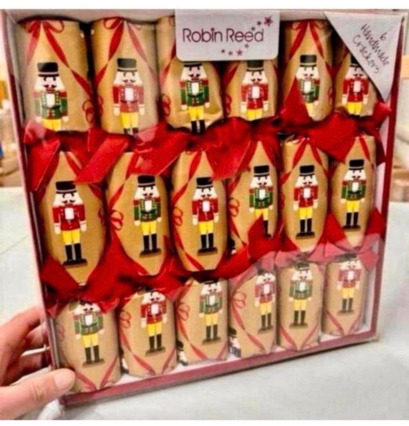 6 craquelins de Noël faits à la main Robin Reed - Bonbons, Divers, Enlèvement ou Envoi, Neuf