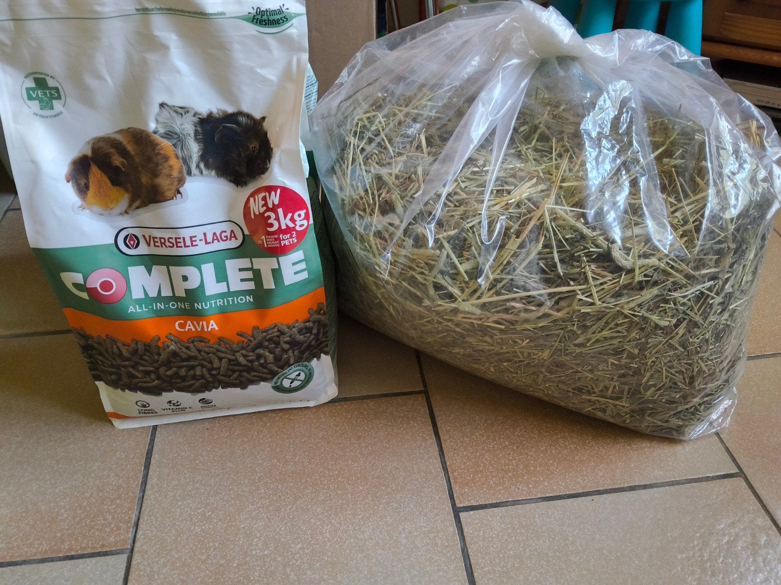 1x Cavia Complete Versele-Laga,ongeopend + Timothy hooi T&C, Dieren en Toebehoren, Ophalen