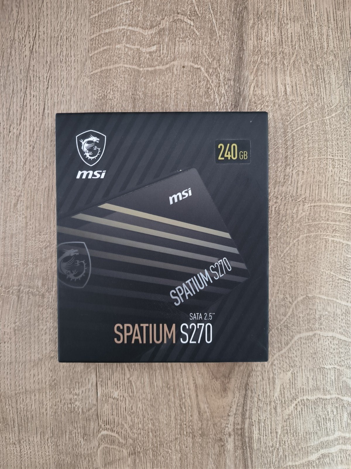 sata ssd 240gb msi spatium s270 NIEUW EN ONGEOPEND, Computers en Software, Harde schijven, Intern, Msi, Nieuw, Ophalen of Verzenden