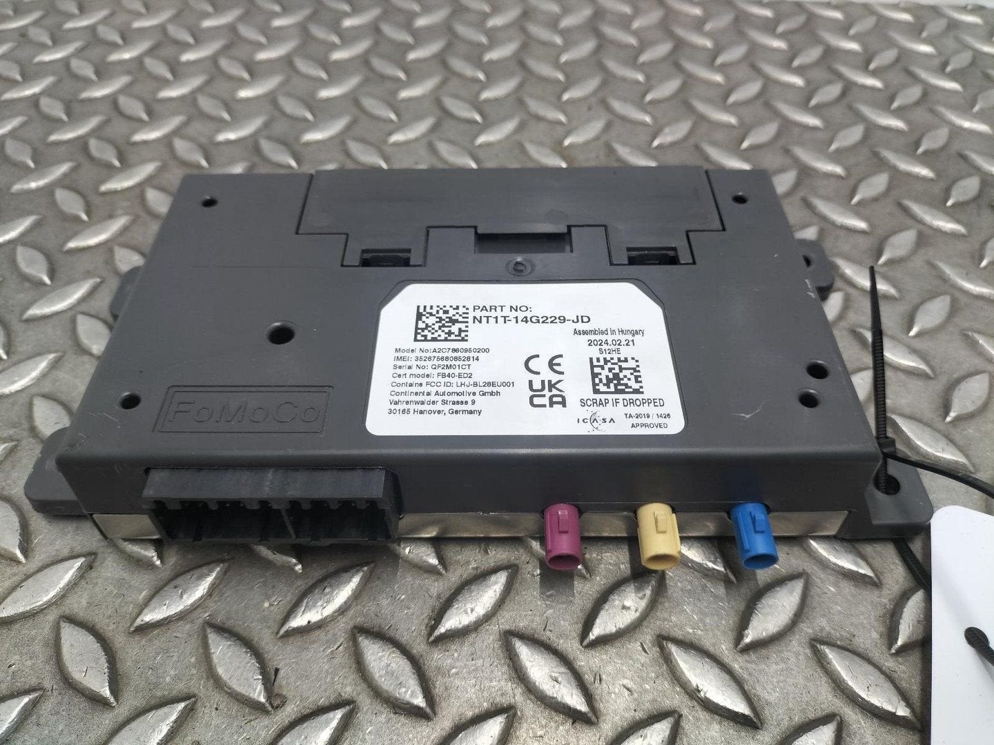 FORD TRANSIT CONNECT LWB Trend COMPUTER ECU NT1T14G229JD 202, Enlèvement ou Envoi, Utilisé, ARN reconnu