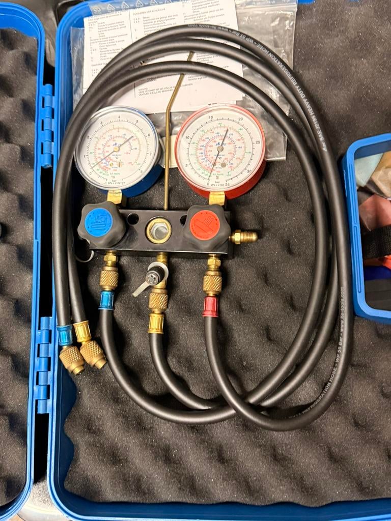 Manifold (manometerset) airco, Ophalen, Nieuw