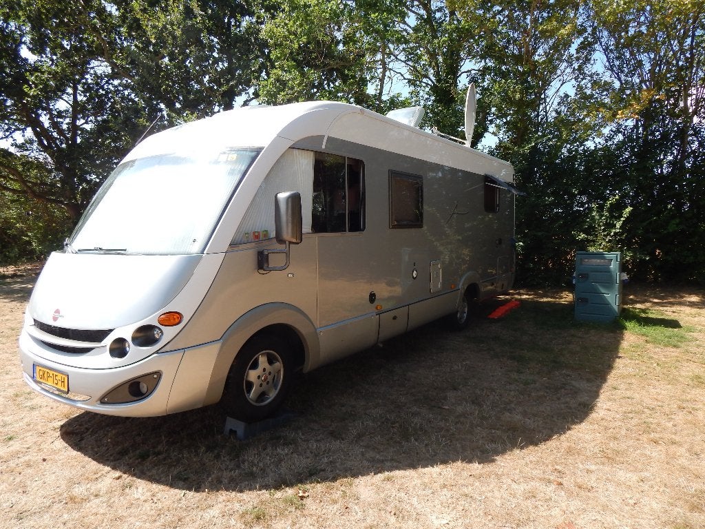 camper Burnster Aviano  I 725 ....2008, Caravans en Kamperen, Boiler, Fiat, Treinzit, Particulier