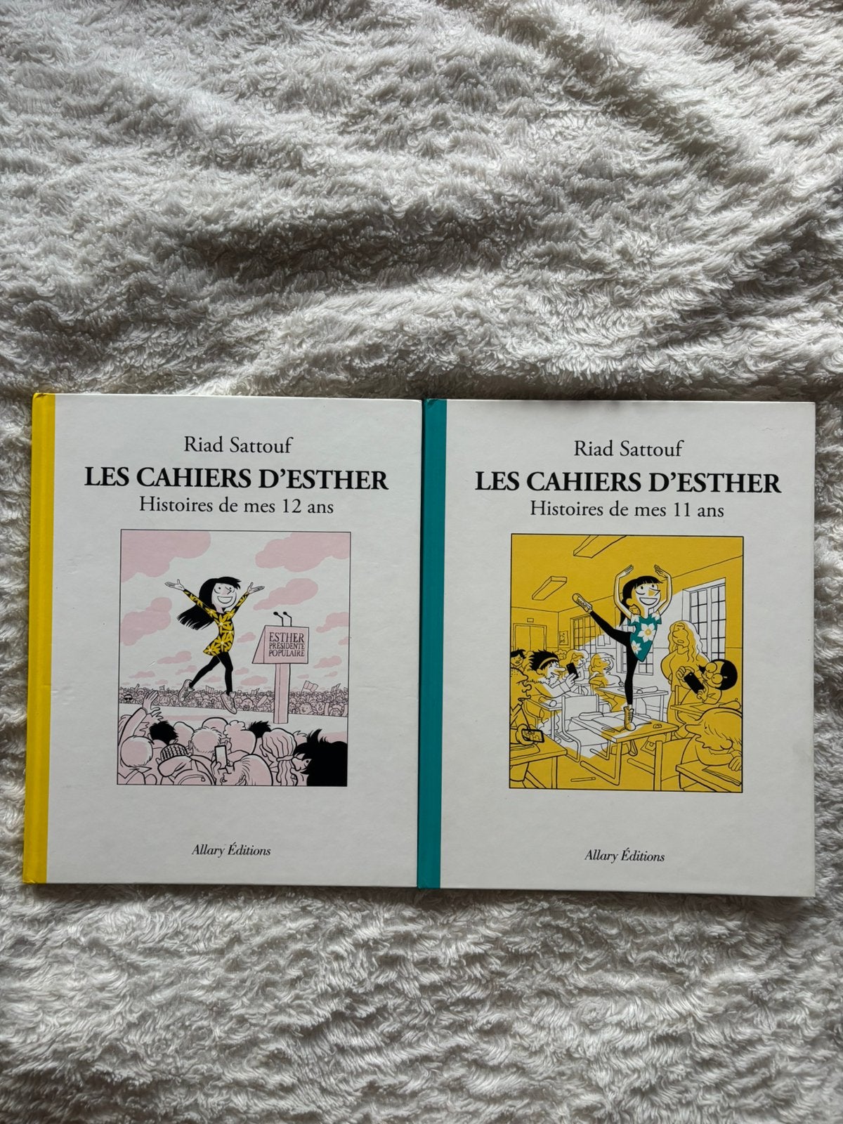 Lot BD : Les cahiers d’Esther histoires de mes 11/12 ans, Livres, Humour, Enlèvement ou Envoi, Comme neuf, Histoires