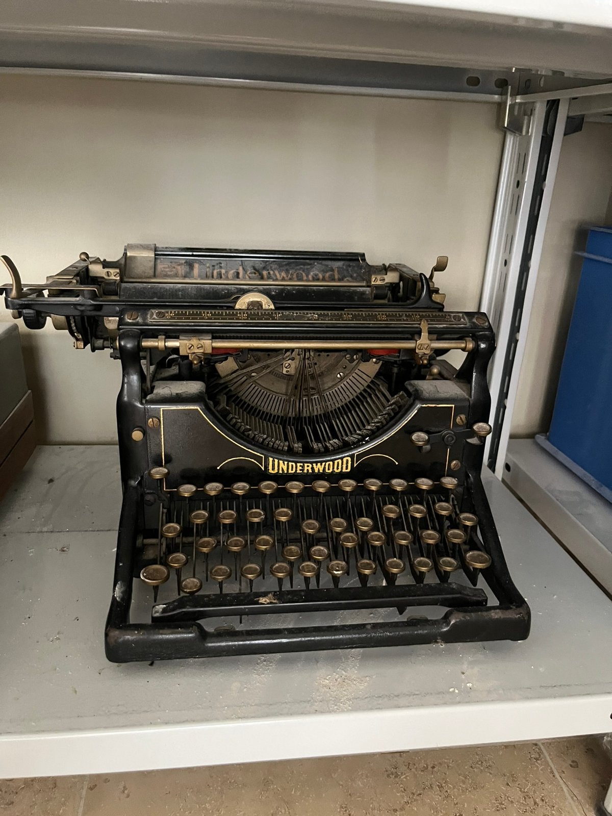 Vintage typemachine, Diversen, Ophalen, Zo goed als nieuw