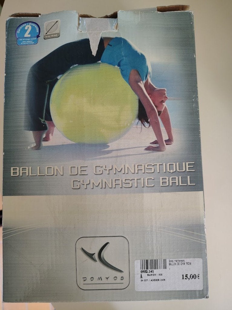 Gymnastiekbal, Sport en Fitness, Ophalen, Nieuw, Buik, Fitnessbal