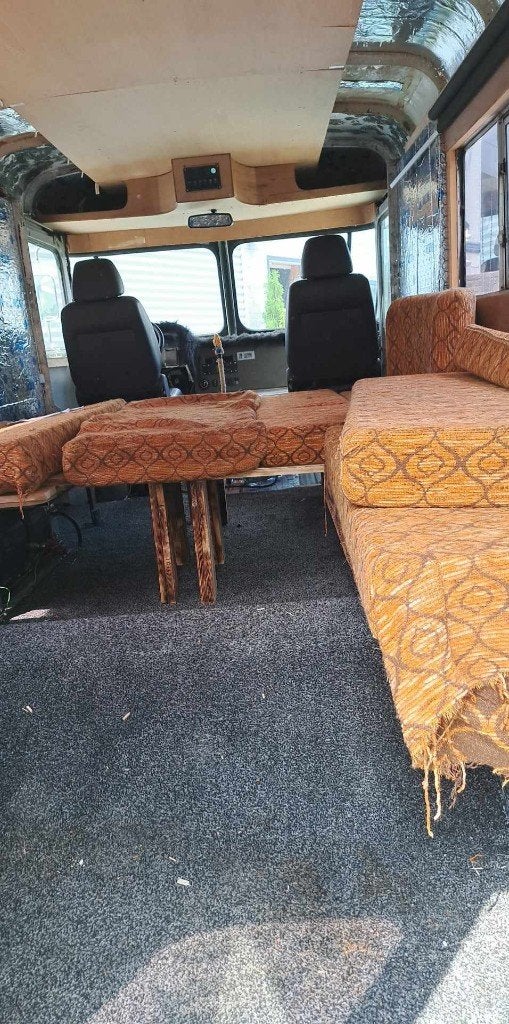 Chevrolet Gumman Olson stepvan V8 LT1 oltimer van, foto 6