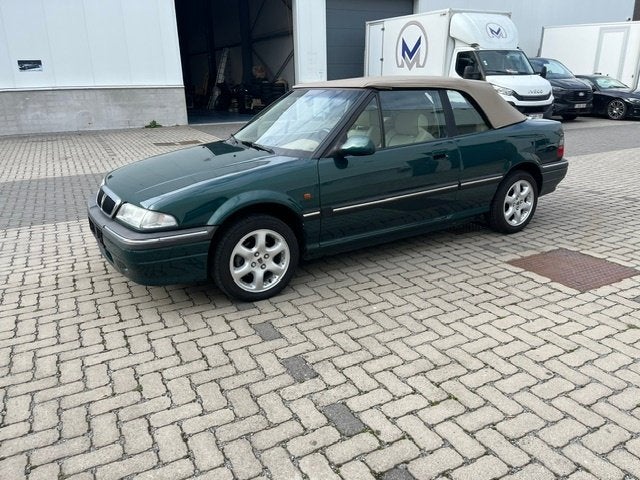 Rover 216 cabrio oldtimer in uitstekende staat, Auto's, Rover, Beige, Cabriolet, 1600 cc