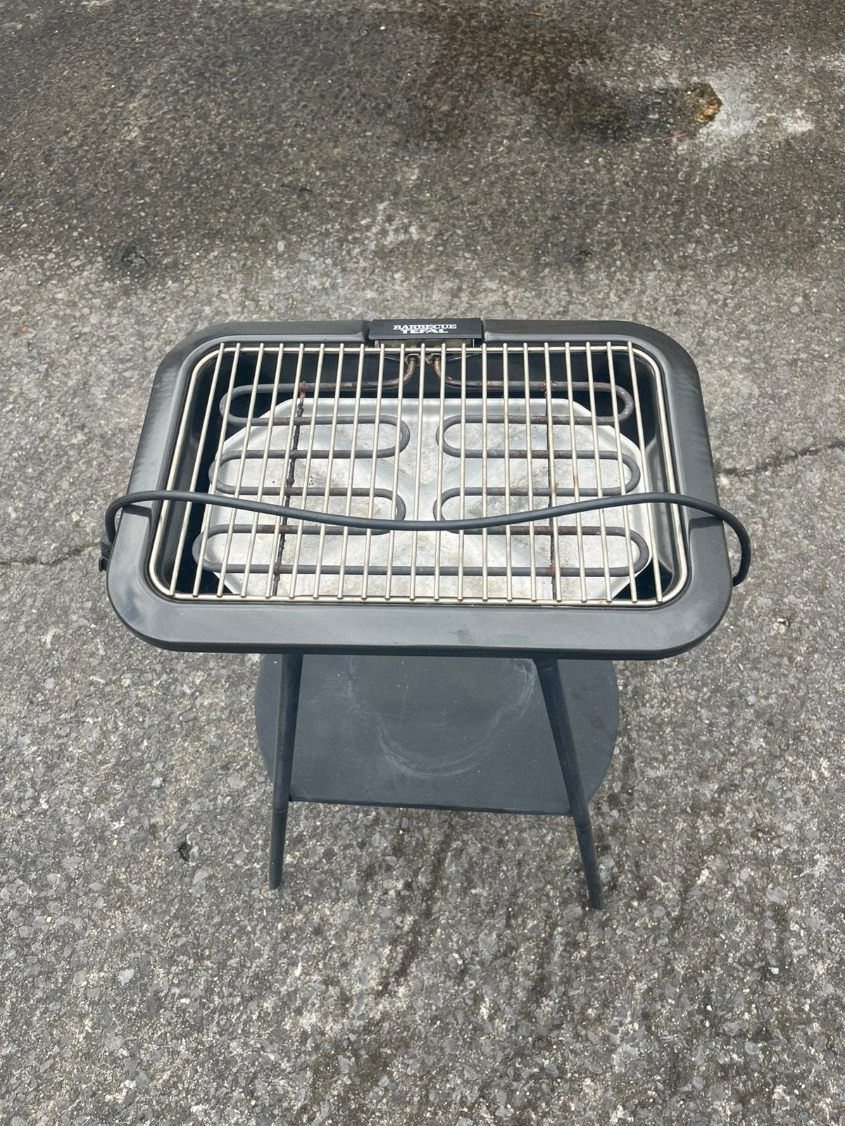 Elektrische barbecue, Tuin en Terras, Elektrische barbecues, Ophalen, Zo goed als nieuw