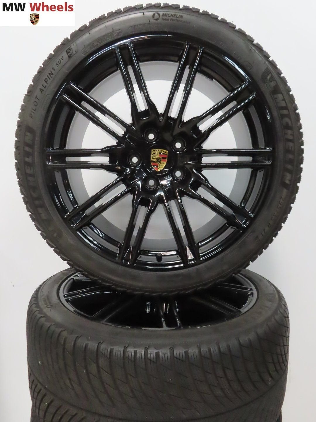 Porsche 21 inch Origineel Cayenne GTS velgen winterbanden, Gebruikt, 295 mm, -, -