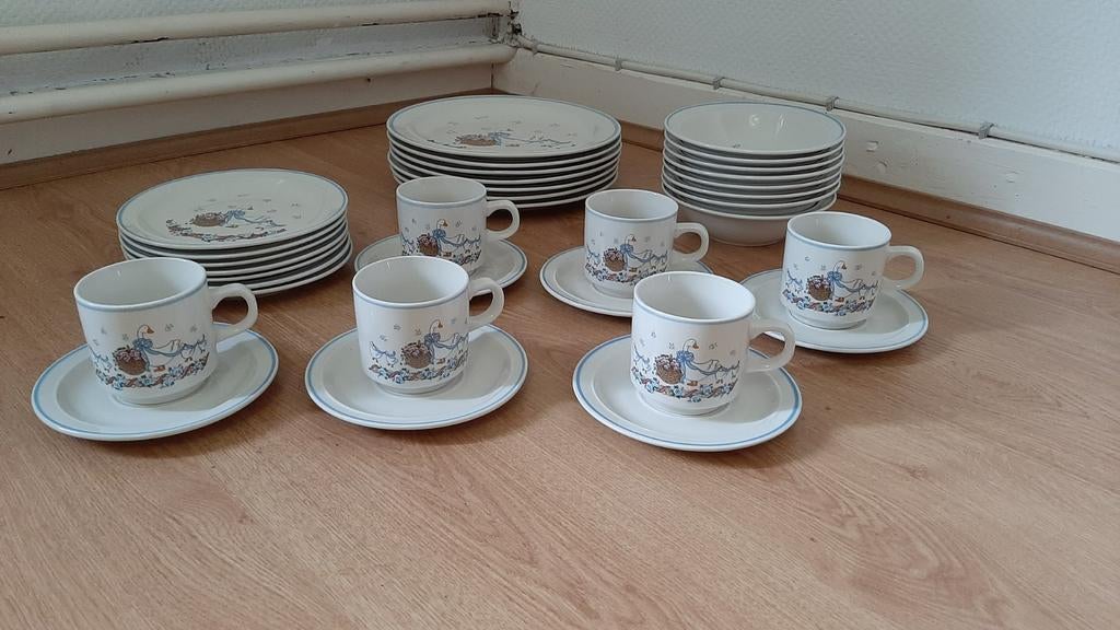 Servies Kun lun, Ophalen