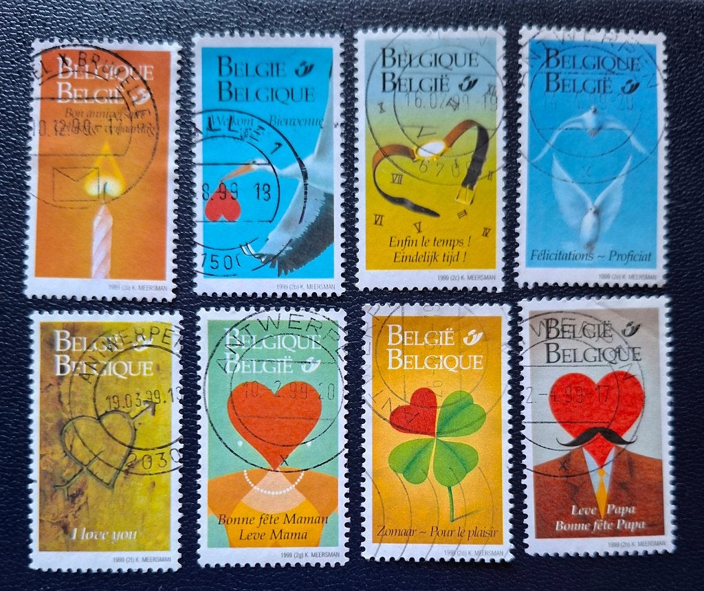 Postzegels België OBP 2796/03, Met stempel, Frankeerzegel, Ophalen of Verzenden, Gestempeld