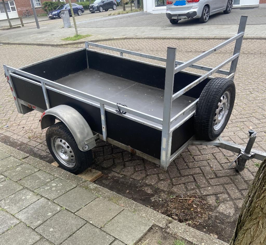 aanhangwagen 750 kg 220 x 130, Auto diversen, Ophalen, Gebruikt