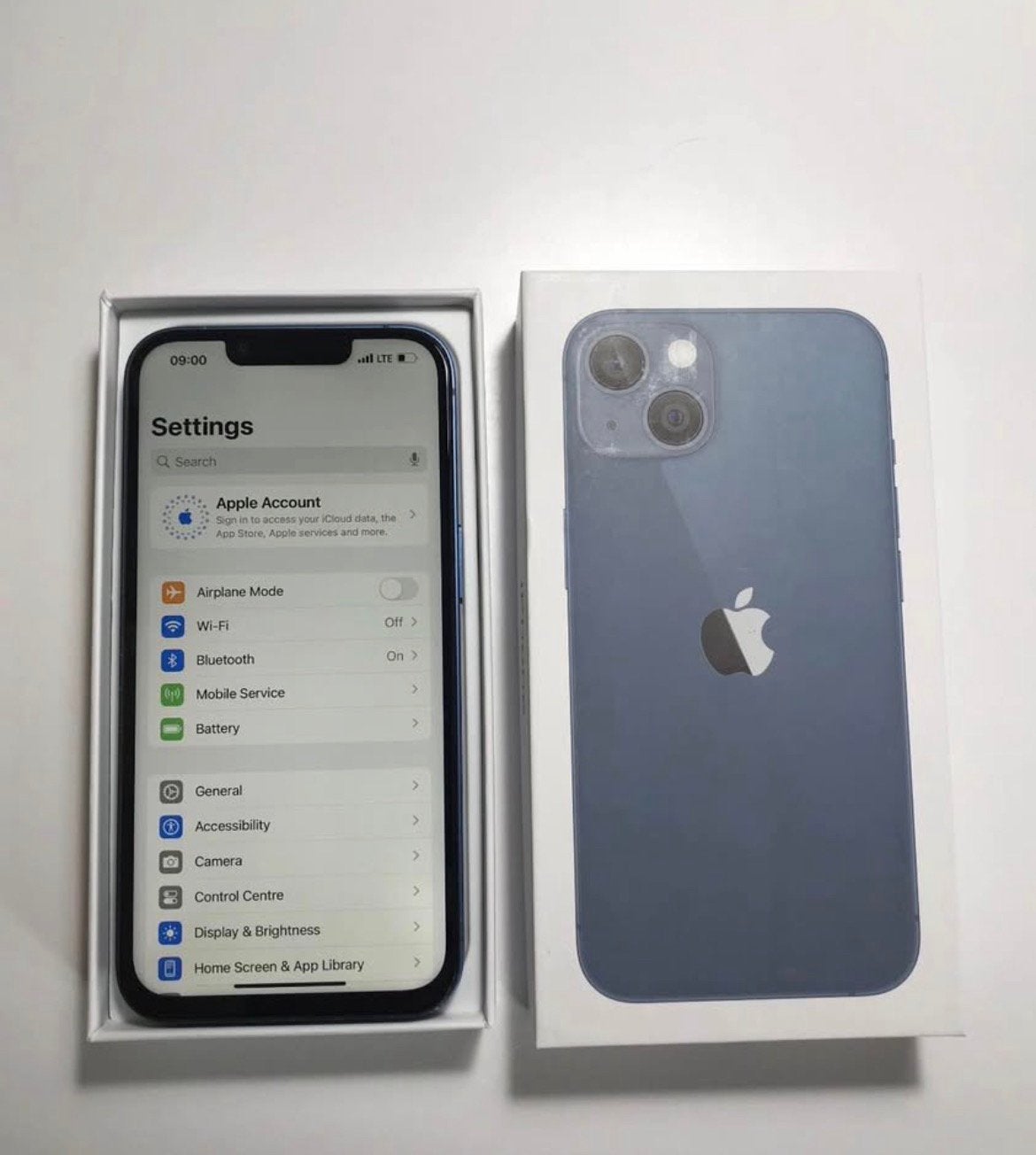 Apple iPhone 13 256gb blue, Enlèvement, Comme neuf, Bleu, IPhone 13