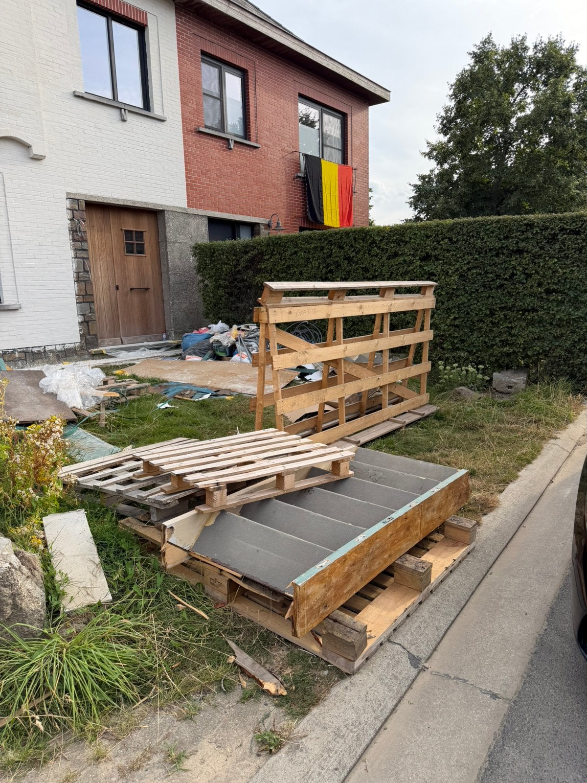 Gratis hout, Ophalen, Zo goed als nieuw