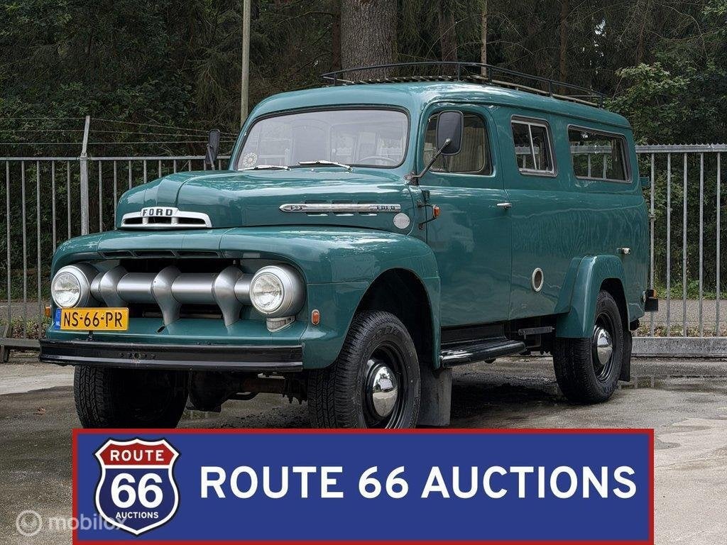 Ford F-3 Panel Van 4x4 Marmonherrington | 1951 | Route 66 Au, Zwart, Bedrijf, Handgeschakeld, Overige carrosserie