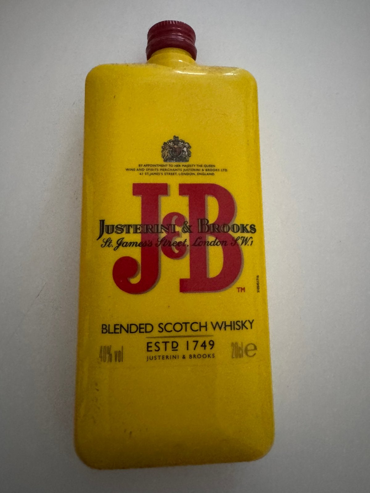 J&b wiskey new, Ophalen of Verzenden, Zo goed als nieuw