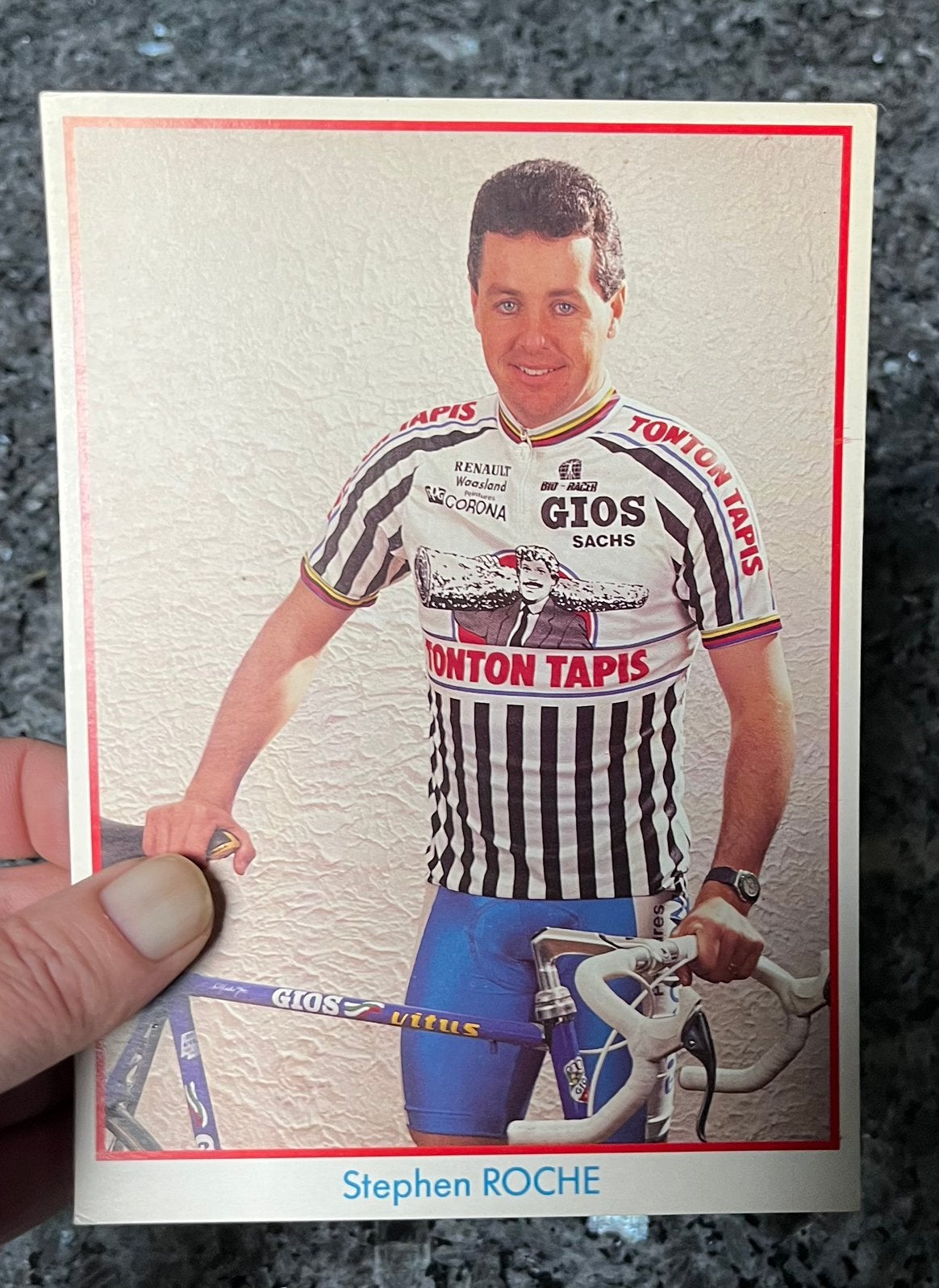Wielrenner Stephen Roche Gios, Ophalen, Zo goed als nieuw