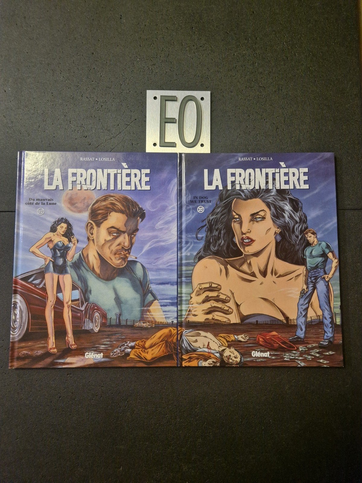 lot de 2 bd la frontière 1 et 2,EO (intégrale de la série), Enlèvement ou Envoi