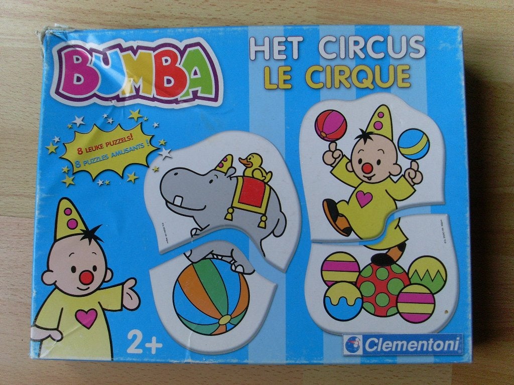Bumba puzzel het circus (8 stuks), Enlèvement ou Envoi, 10 à 50 pièces, Utilisé, 2 à 4 ans