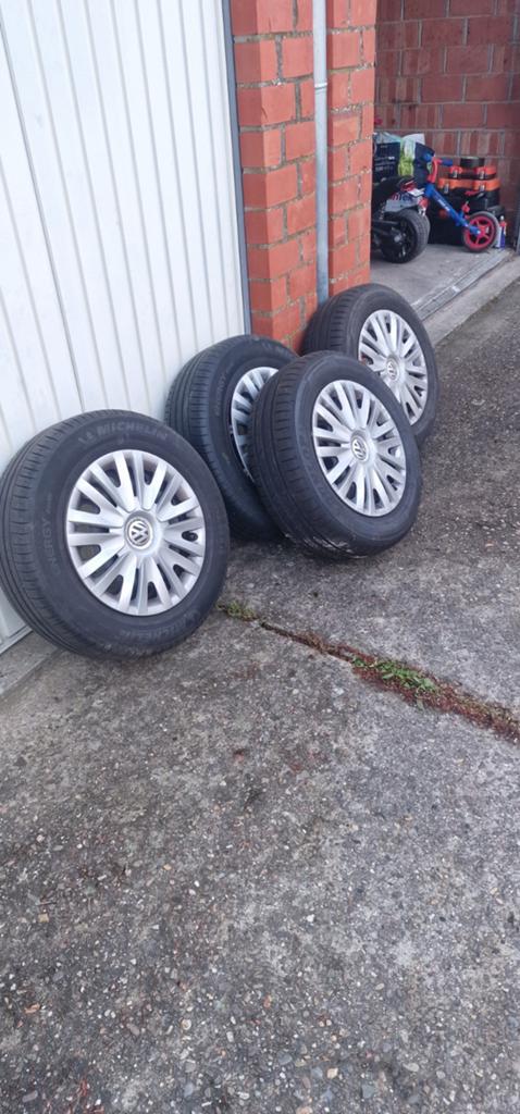 Vw velgen met zeer goede banden, Auto-onderdelen, Ophalen, Band(en)