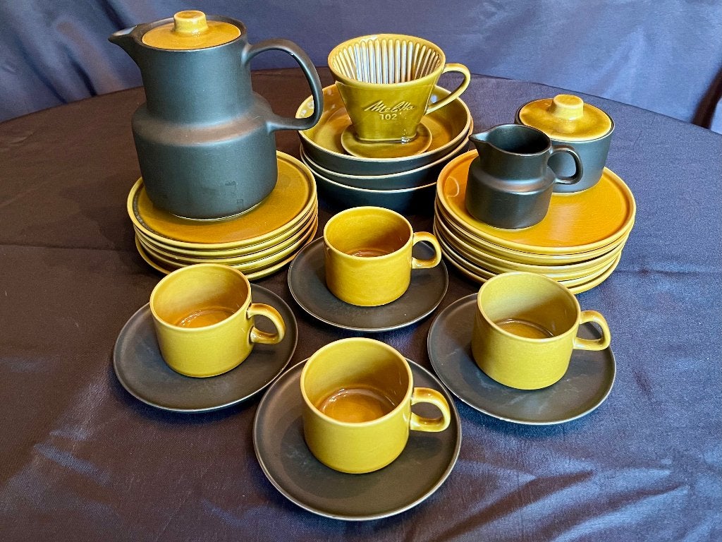 Melitta Koffieservies, Keramiek, Vintage, Ophalen of Verzenden, Zo goed als nieuw