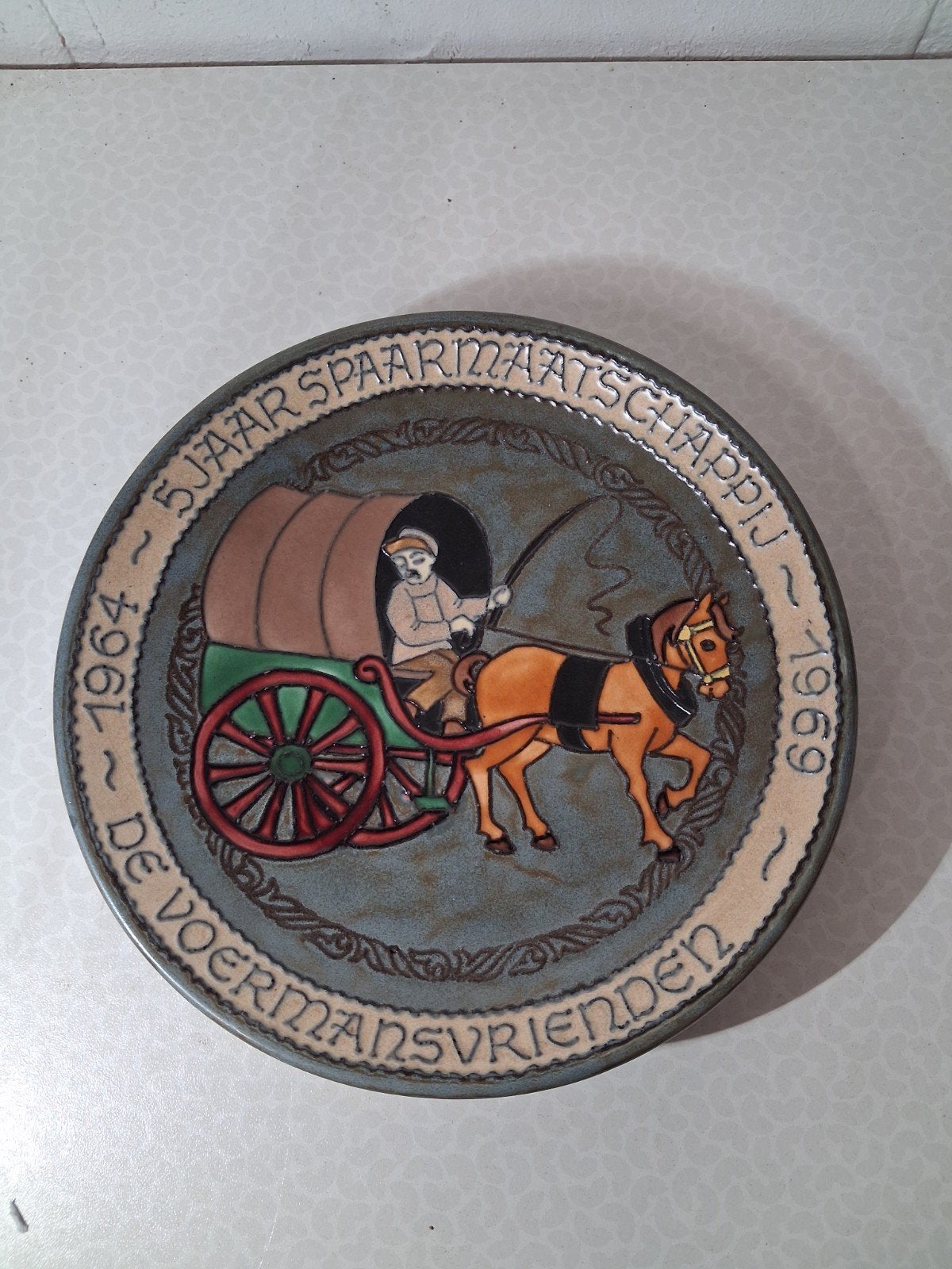 keramiek bord joost de korte, Ophalen of Verzenden