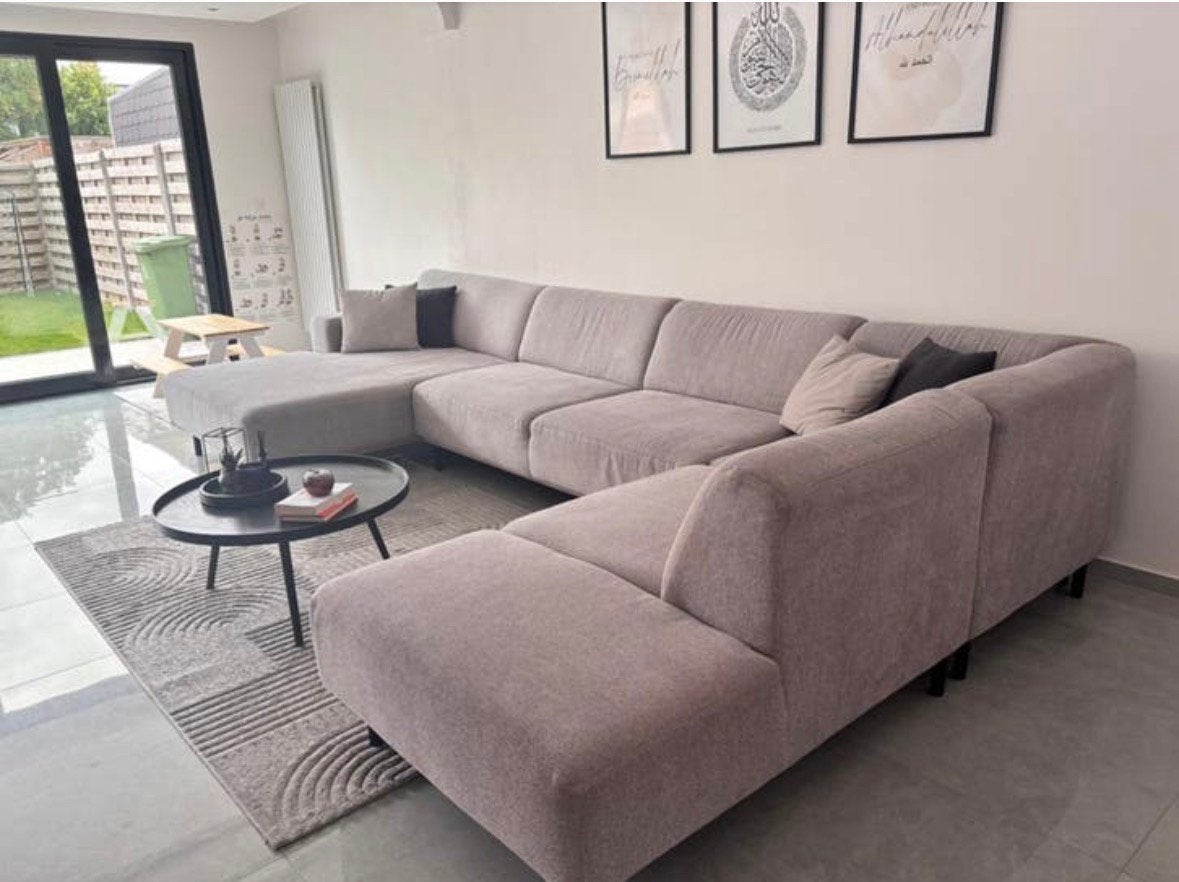 Chaise longue XXL moderne 4 m, Enlèvement, Comme neuf