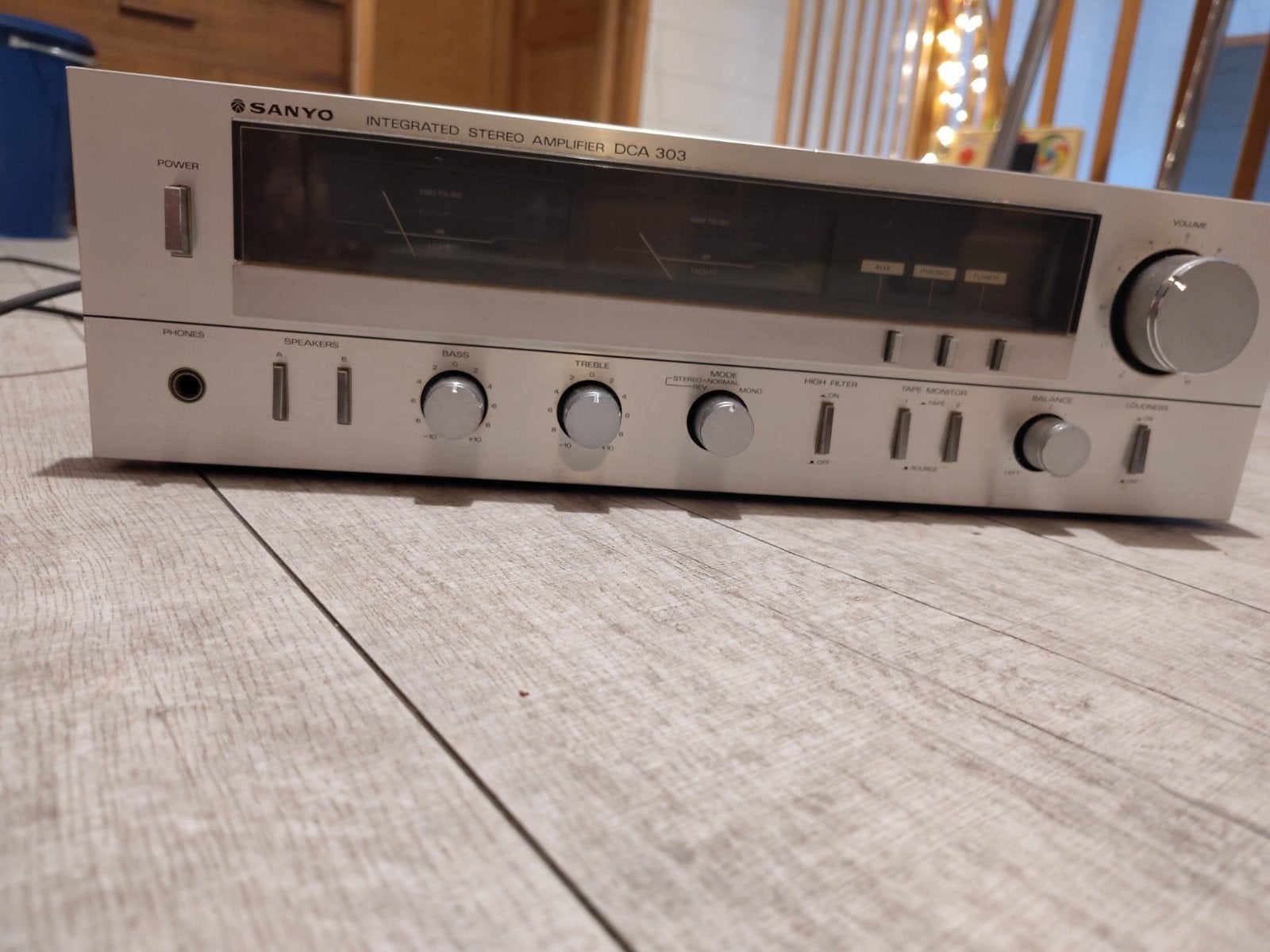 Sanyo DCA 303 versterker, Audio, Tv en Foto, Ophalen