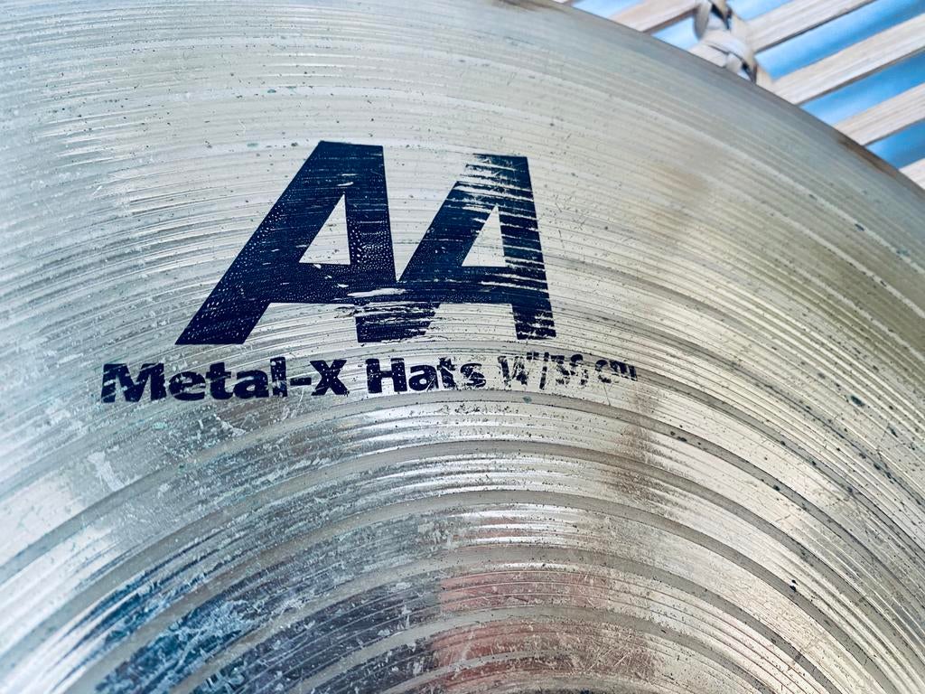 SABIAN Metal-X 14” Hihats, Ophalen, Gebruikt
