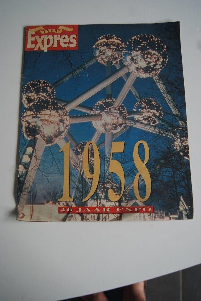 tijdschrift Brussel expo 1958, Ophalen of Verzenden, Tijdschrift