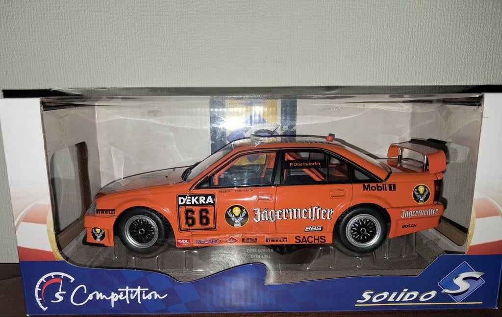 Opel Omega evo 500 jägermeister, Hobby en Vrije tijd, Modelauto's | 1:18, Ophalen of Verzenden