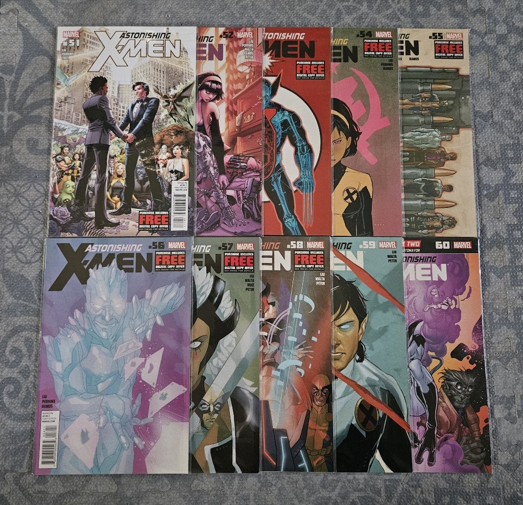 Astonishing X-Men (vol.3) #51-60 (2012), Livres, BD | Comics, Enlèvement ou Envoi, Série complète ou Série, Comme neuf, Amérique