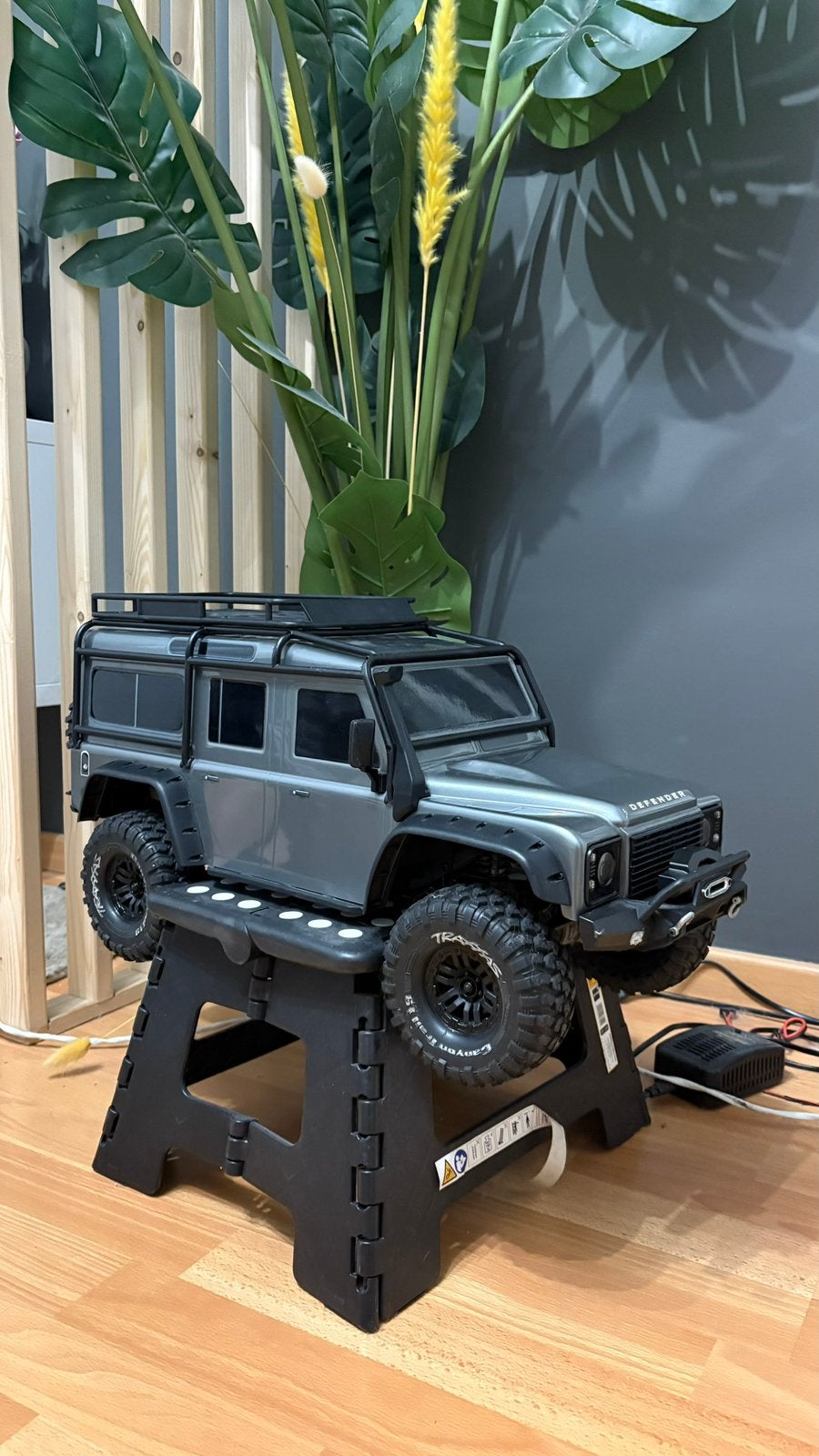 Traxxas land rover trx-4, Voiture off road, Comme neuf, Enlèvement, Électro