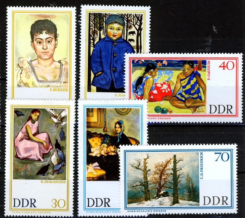 DDR 1967 - nr 1262-1267 **, Postzegels en Munten, Postzegels | Europa | Duitsland, Verzenden, DDR, Postfris
