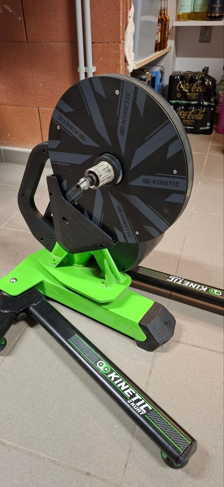 Kinetic R1 fietsrollen + antenne Xand, Sport en Fitness, Wielrennen, Ophalen