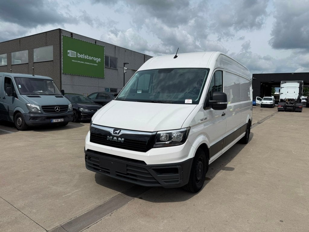 MAN TGE 3 180 (Stock ID 08469), Auto's, Euro 6, MAN, Wit, Bedrijf