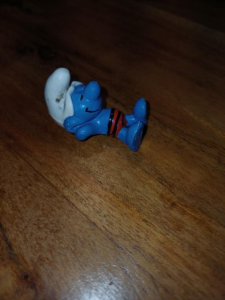 Schtroumpf paresseux, Enlèvement ou Envoi